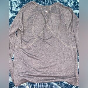 Lululemon Athletica Gray Long Sleeve Sweatshirt